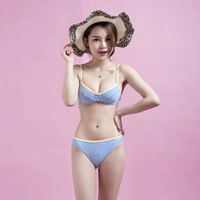 Áo tắm chẻ, bikini nữ, ngực nhỏ, ngực lớn, thép tấm gợi cảm, áo tắm giảm béo, đồ lót spa Hàn Quốc ao tam dep