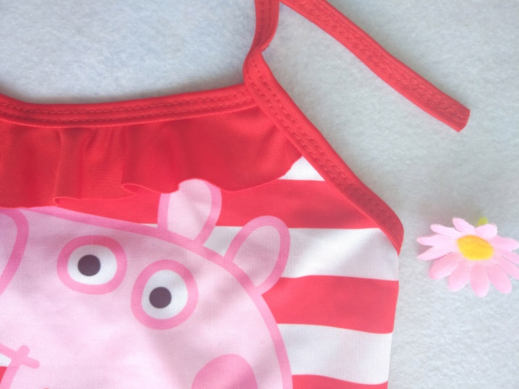 Pig Peggy Pink Pig Cô bé Pepe Pig Phim hoạt hình Trẻ em Trẻ sơ sinh Cô gái Áo tắm Spa Đồ bơi một mảnh - Bộ đồ bơi của Kid đồ bơi bé trai
