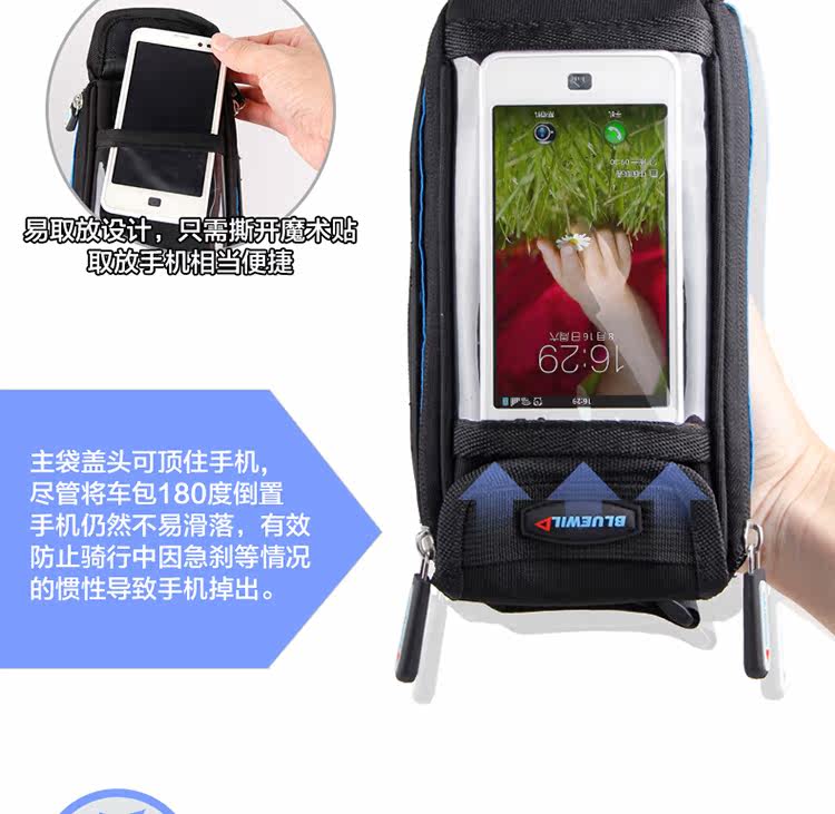 Sacoche pour vélo mixte - Ref 2232418 Image 16