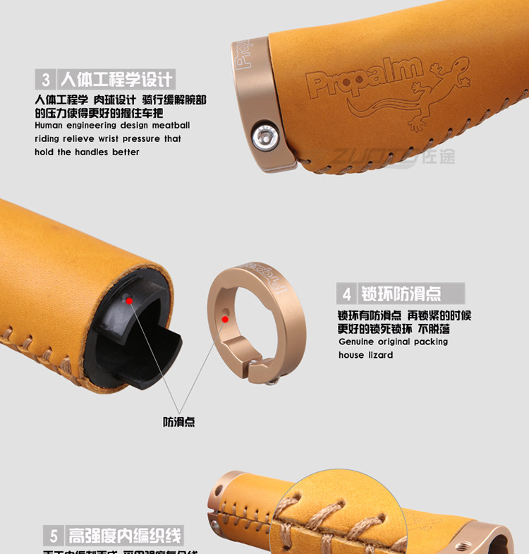 Poignées de vélo PROPALM - Ref 2352699 Image 12