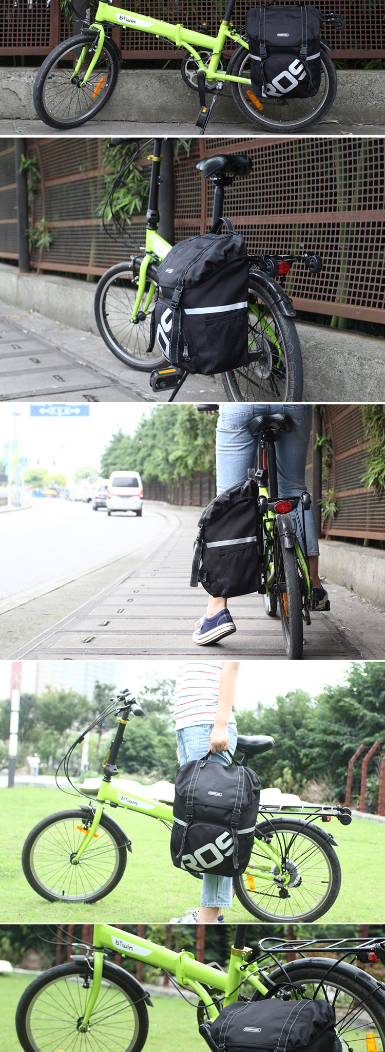 Sacoche pour vélo mixte ROSWHEEL - Ref 2219536 Image 12