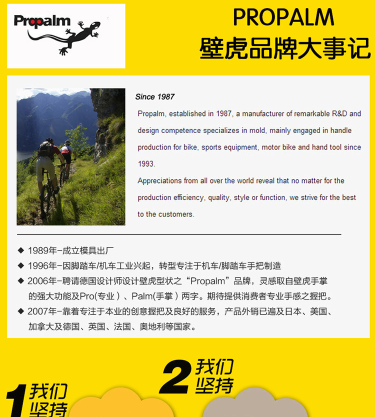 Poignées de vélo PROPALM - Ref 2338790 Image 11