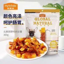 McFudy Puppy Snack Chicken Dry Roll Sweet Potato 360g Chicken Breast chicken Bar Teddy Dog Zero Snack Dog Reward