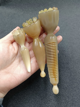 Ox horn and lotus stick scraping board facial beauty artifact body-wide universal shoulder and neck special tendon dredging meridians and acupuncture points