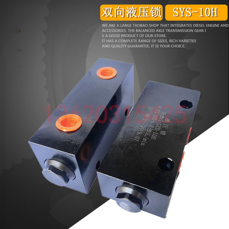 Two-way hydraulic lock SO-H8L-J8 lift cylinder outrigger equipment pressure maintaining valve two-way cylinder tube balance valve