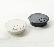 Computer Desk Book Desktop Threading Hole Cover Plate Desk Wire Box Round Hole Decorative Cover Ring Threading Box Plastic