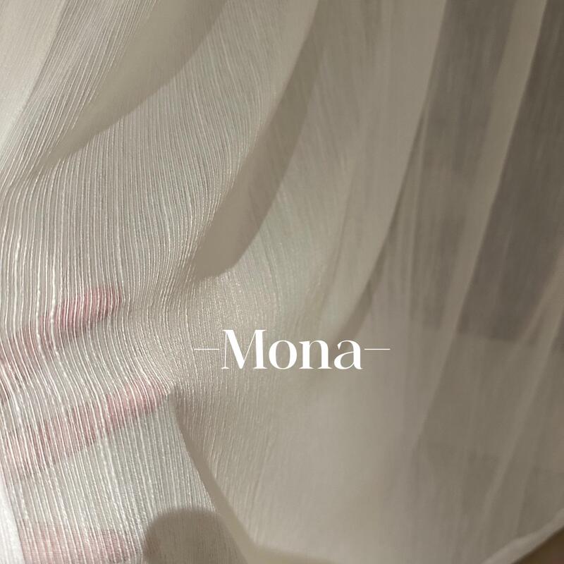 【Sheer Curtain】Coarse Yarn, Bamboo Texture Three-Dimensional Yarn/Extra Wide Width 3.3, Vertical Texture Three-Dimensional Fabric Yarn