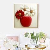 Новая 5D Diamond Painting полна яблок с бриллиантами, три маленьких цветочных ресторана, Dot Diamond Cross Stitch Living, простая и современная