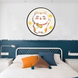 Круглая мультяшная милая фоторамка, новая коллекция, кот