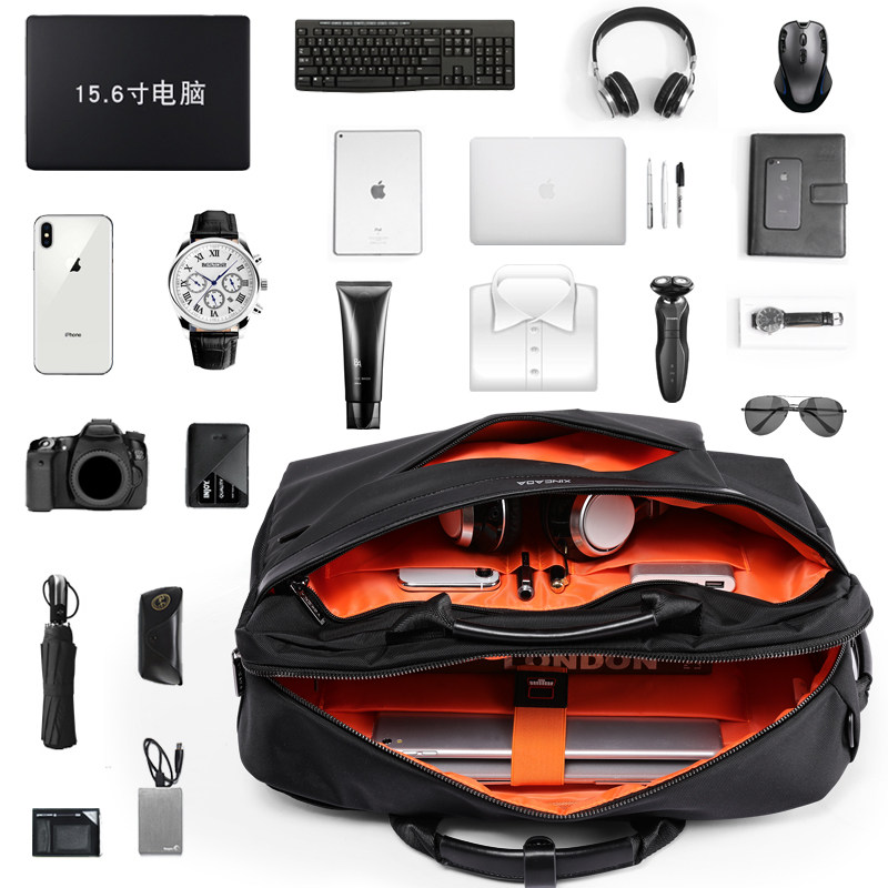 Men's Backpack Casual Multifunctional Business Travel Backpack Business 15 6-inch Notebook Laptop Bag Tide