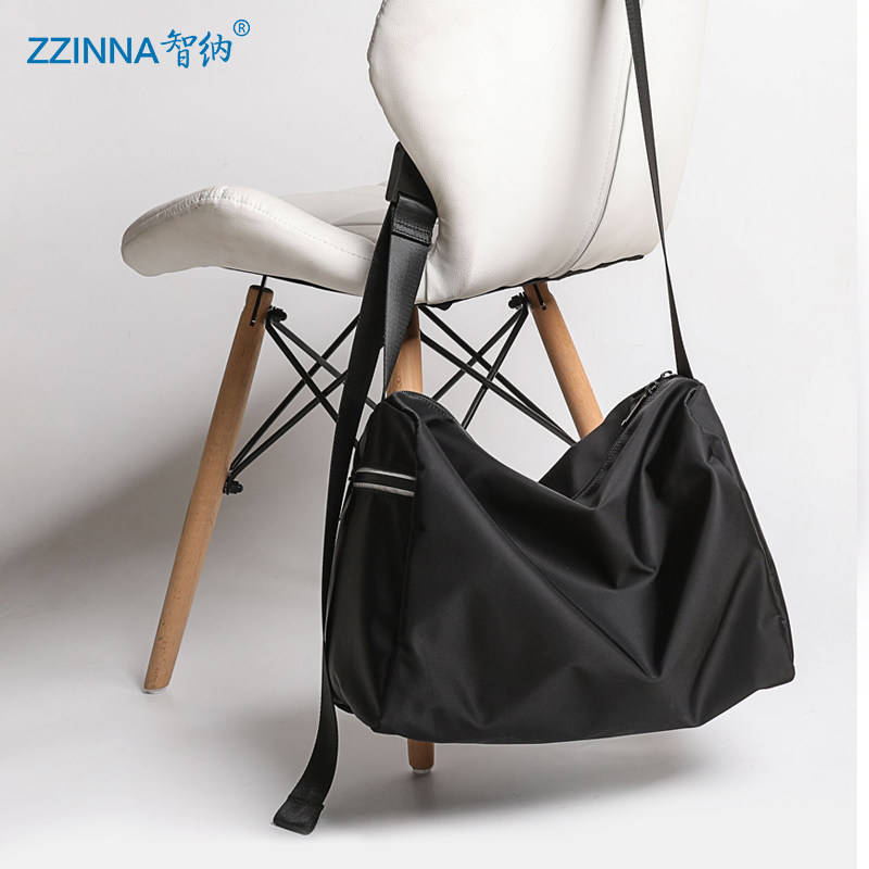 Men's lightweight sports fitness bag men's training bag small tide brand shoulder messenger bag short-distance travel travel bag women