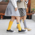 Mùa thu 2019 vớ trẻ em mới hoạt hình alpaca cô gái vớ bê mùa xuân và mùa thu mỏng bé cọc cọc - Vớ tất trẻ em cao cổ Vớ