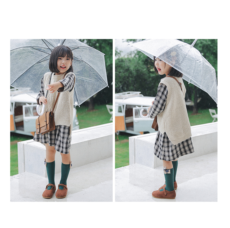 Mùa thu 2019 vớ trẻ em mới hoạt hình alpaca cô gái vớ bê mùa xuân và mùa thu mỏng bé cọc cọc - Vớ tất trẻ em cao cổ