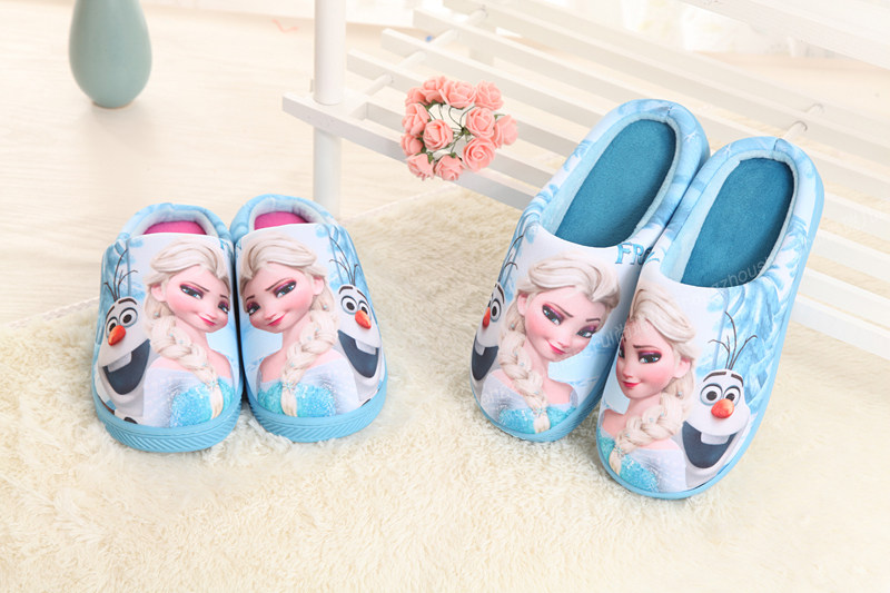 Pantoufles enfants en autre DISNEY pour hiver - semelle caoutchouc - Ref 1034228 Image 15