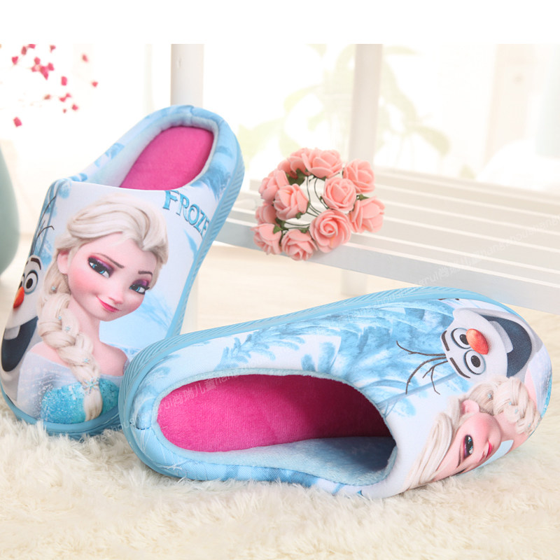 Pantoufles enfants en autre DISNEY pour hiver - semelle caoutchouc - Ref 1034228 Image 18