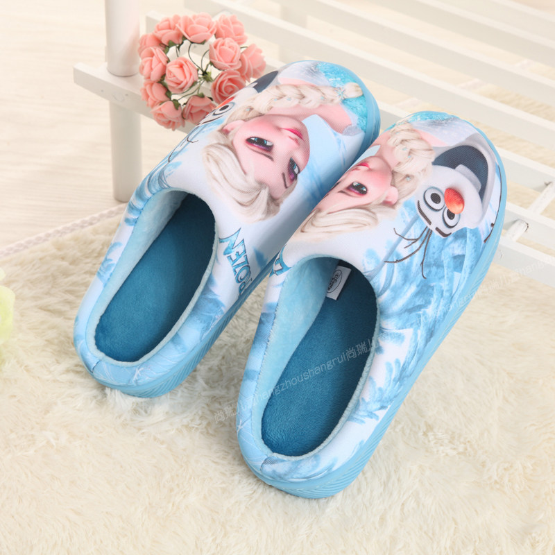 Pantoufles enfants en autre DISNEY pour hiver - semelle caoutchouc - Ref 1034228 Image 20