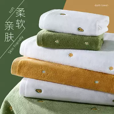 Bath towel ladies summer home Cotton absorbent male couples can wear can wrap 2021 new special swimming without hair