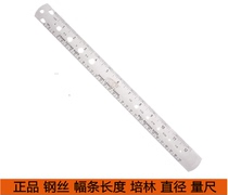 Taiwan Baozhong Tools SUPER B steel wire spoke length bearing diameter ruler 310mm long TB-1162