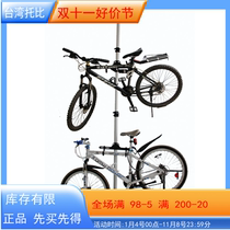 Mountain road bicycle display rack garage warehouse overhead trailer rack parking maintenance rack 4 meters