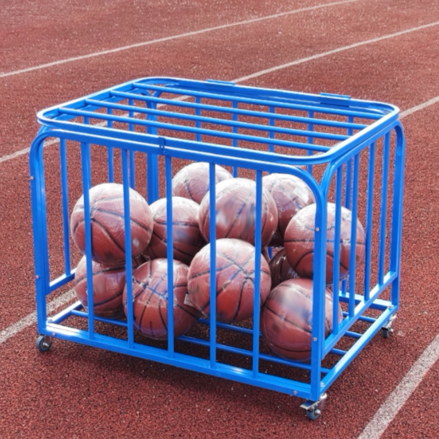 Basketball Cart, Mobile Assembly-Style Cart, Iron Kindergarten Basketball Storage Basket, Football Storage Frame, Multiple Specifications