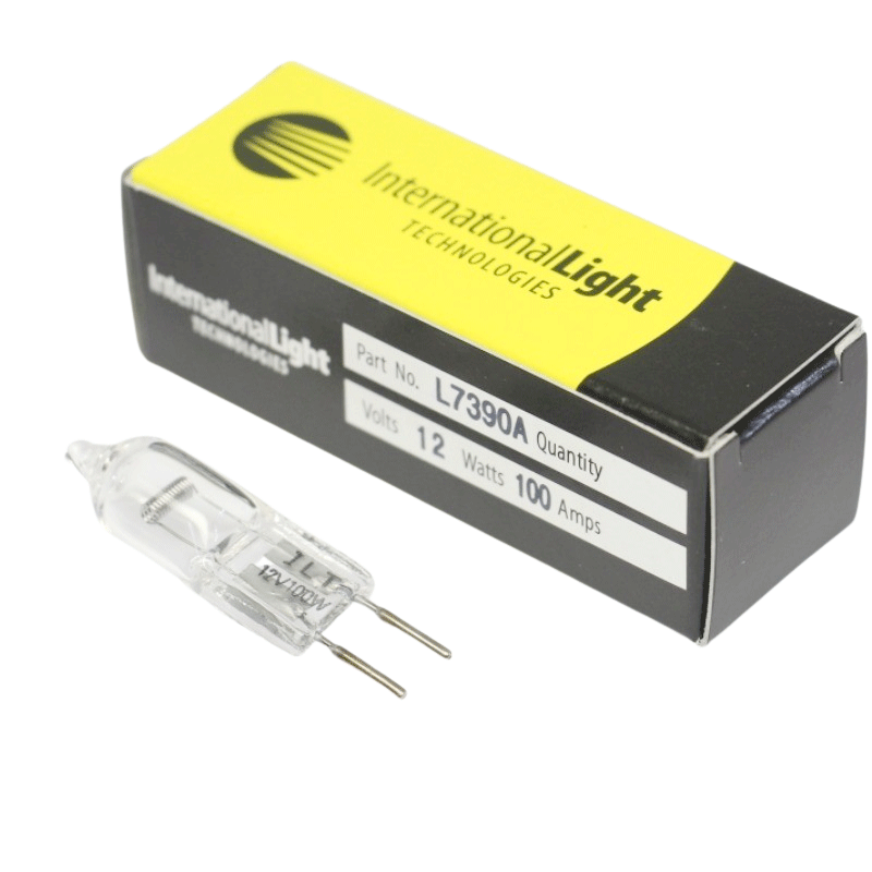 Ilt L7390A 12V100W Gy6.35 Japan Halogen Bulb 3000K 2000H Original and Authentic