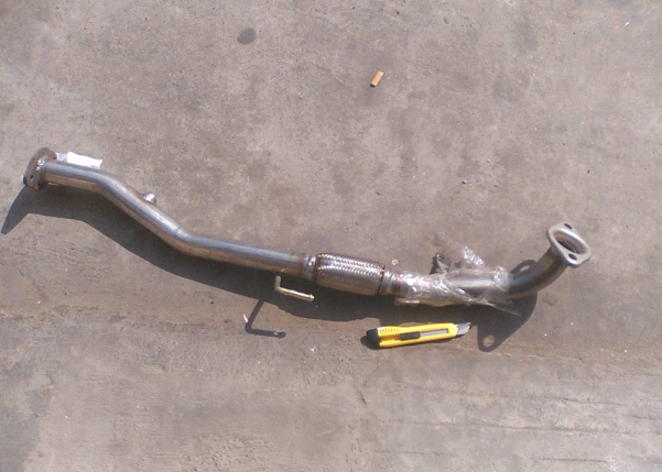 金杯 Zhishang S30S35 Yingzhi G3 muffler tail section exhaust pipe front section middle catalytic converter silencer drum chimney