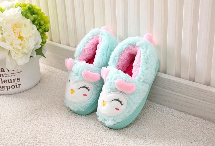 Chaussons enfants en suède pour hiver - semelle caoutchouc - Ref 1008609 Image 20