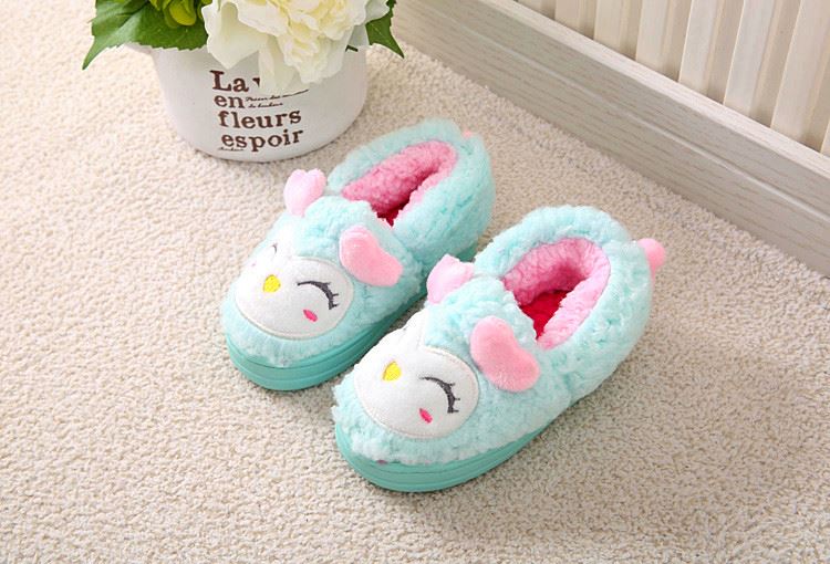 Chaussons enfants en suède pour hiver - semelle caoutchouc - Ref 1008609 Image 19