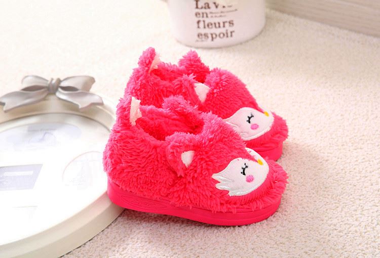 Chaussons enfants en suède pour hiver - semelle caoutchouc - Ref 1008609 Image 41