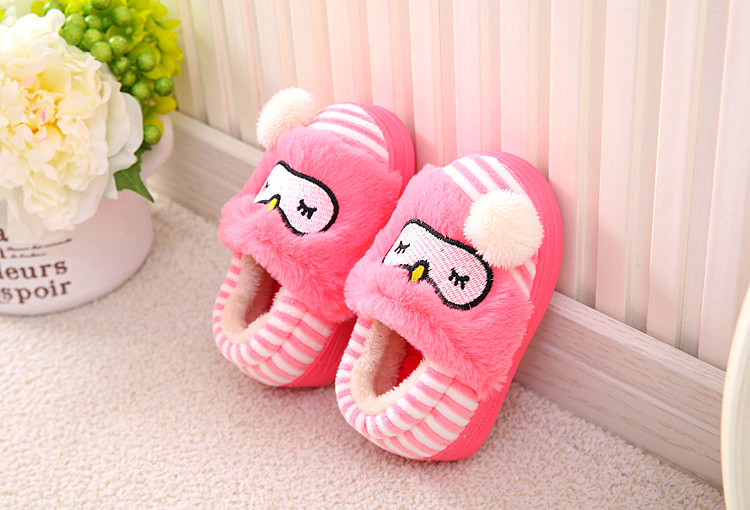 Chaussons enfants en suède pour hiver - semelle caoutchouc - Ref 1033000 Image 26