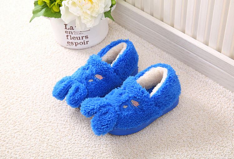 Chaussons enfants en suède pour hiver - semelle caoutchouc - Ref 1008609 Image 29