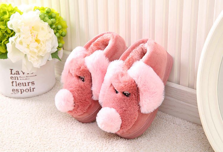 Chaussons enfants en suède pour hiver - semelle caoutchouc - Ref 1008609 Image 64
