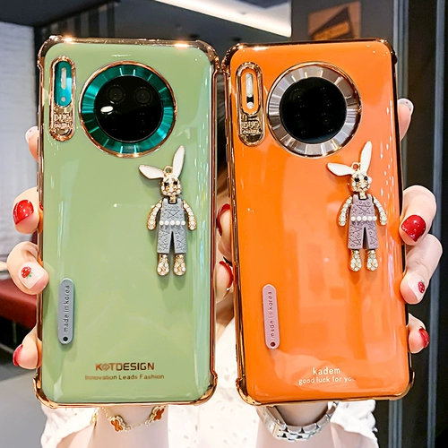 Huawei, чехол для телефона pro, защитная сумка, мультяшный силиконовый креативный защитный чехол, защита при падении, популярно в интернете, 5G