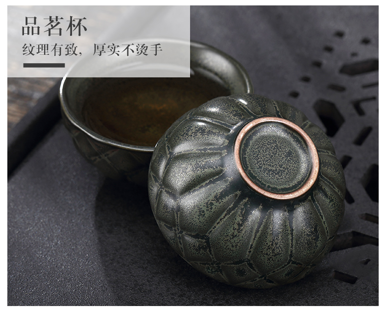 TaoMingTang lazy automatic kung fu tea set ceramic tea set tea service of tea of tea ware fambe restoring ancient ways