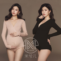 8813 Shadow pregnant women Pregnant Women Photo Costumes Sexy sweaters Knitted One-piece Clothes for True Art Clothes Hire