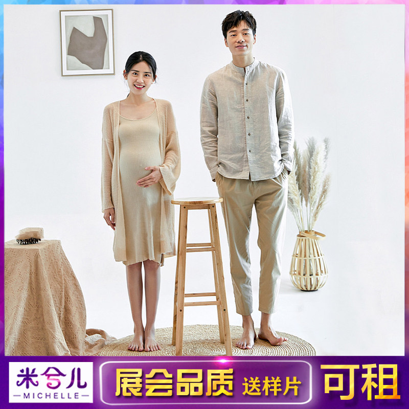 8765 exhibition new pregnant woman photo clothing photo gallery Pregnant couple photo art big belly photo clothes rental