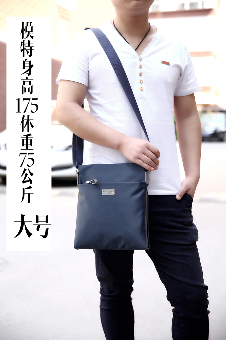 Túi xách nam Oxford vải vai túi kinh doanh bình thường Túi Messenger Hàn Quốc Túi vải nam xu hướng túi đeo chéo nam túi xách hermes