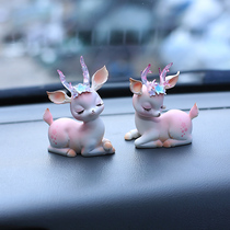 Car parts 2022 new goddess handles all road Ping An Deer car in the console interior products network red