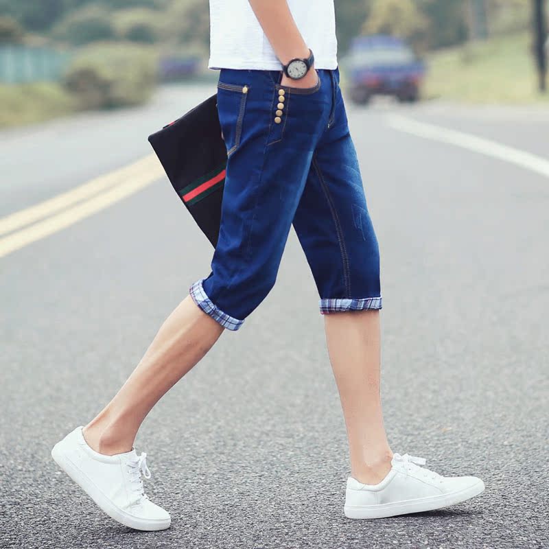 Jeans pour adolescent Sarouel en coton pour été - Ref 1469658 Image 12
