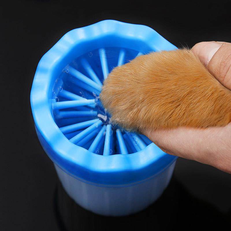 Pet foot washing cup dog artifact cat claw washing device small dog teddy golden hair foot care cleaning products