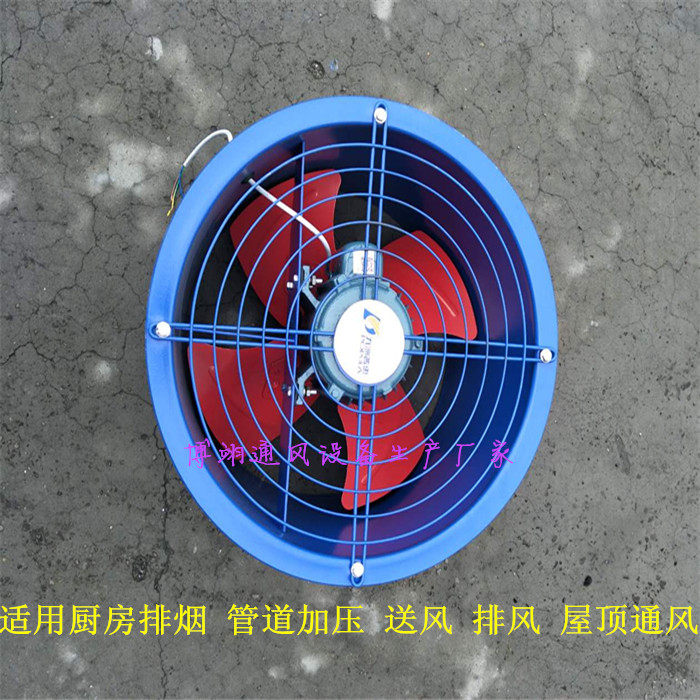 Manufacturer direct axial flow fan duct ventilation and ventilation exhaust industry powerful floor exhaust fan kitchen oil smoke