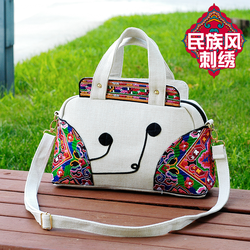 Bag women's bag new ethnic style all-match messenger bag women's fashion simple large-capacity shoulder bag atmospheric handbag