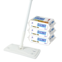 Hi wipe electrostatic dust removal paper mop vacuum paper disposable floor mop special rag mopping wet wipes