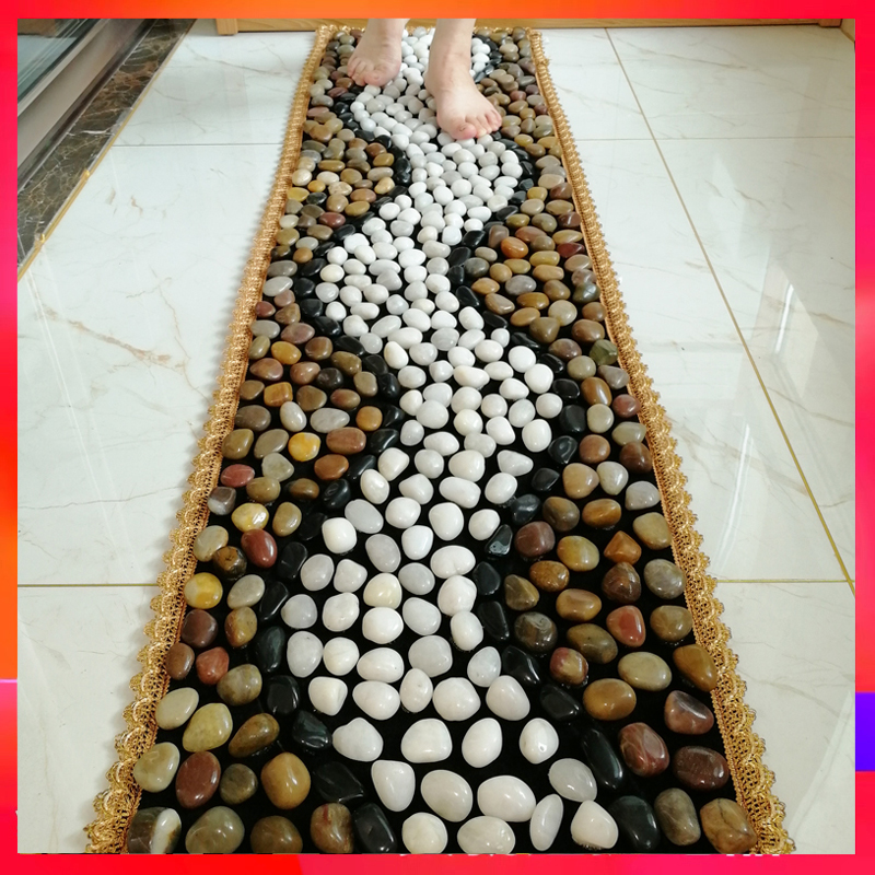 Pebble foot pad massage Foot stepping stone Foot massage walking blanket Household rain stone Stone mat Natural massager