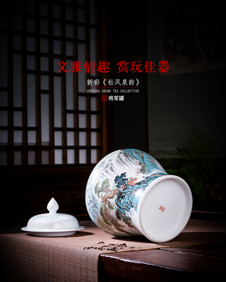 Holy big ceramic tea pot general hand - made new see wind stream store POTS of jingdezhen tea service parts by hand