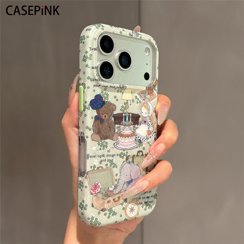Suitable for iPhone 17 Pro Max Phone Case 2026 New Style Fresh Cartoon Cute Cake Bear Girl Apple 16 Pro Frosted Double-Layer Case 15 Super Nice Full-Cover Anti-Drop Protective Case Suitable for iPhone 17 Pro Max Phone Case 2026 New Style Fresh Cartoon Cute Cake Bear Girl Apple 16 Pro Frosted Double-Layer Case 15 Super Nice Full-Cover Anti-Drop Protective Case