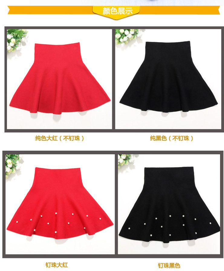 Jupe fillette en laine - Ref 2051187 Image 7