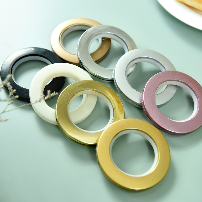 Baozawa Curtain Accessories Accessories Roman Circle Ring Punching Ring Art Ring ring Nanosphere mute ring 50 Only fit