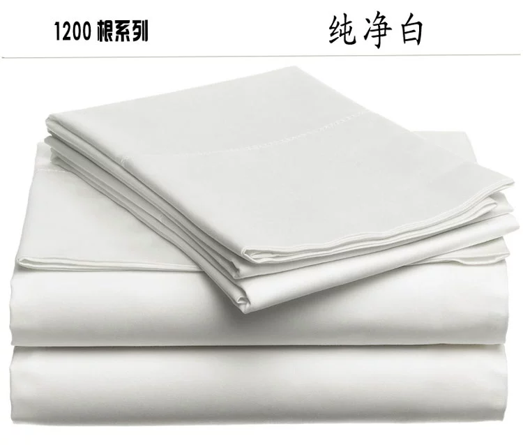 Simple mảnh duy nhất của tấm bông dày trong nhiều kích cỡ 100% cotton màu giường satin tấm mùa xuân - Khăn trải giường ga nệm 1m6