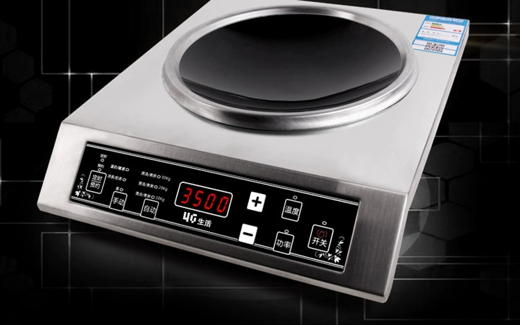 Bếp điện từ lõm 4G GX-35 công suất cao 3500W thương mại xào nút thông minh nhà pin - Bếp cảm ứng